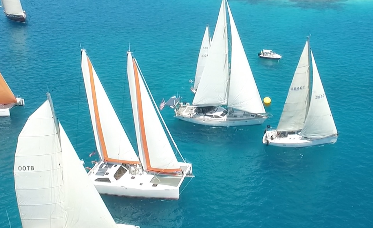 Musket Cove Regatta Start Video